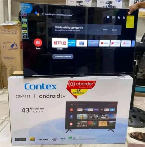 ABORDER CONTEX  SMART ANDROID 4K TV