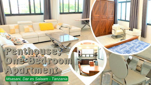 Luxury Penthouse || One Bedroom Apartment || Msasani