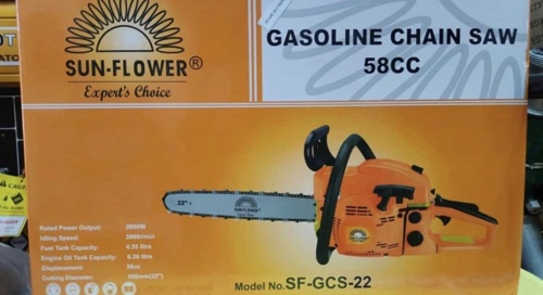 Sunflower Gasoline Chain Saw