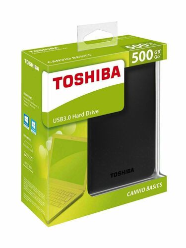 500GB Toshiba External HDD