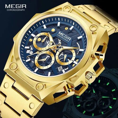 Full box megir watch 