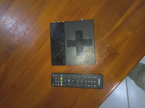Canal+decoder with dish 