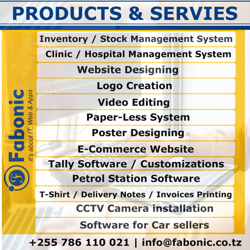 Fabonic's Products & Services