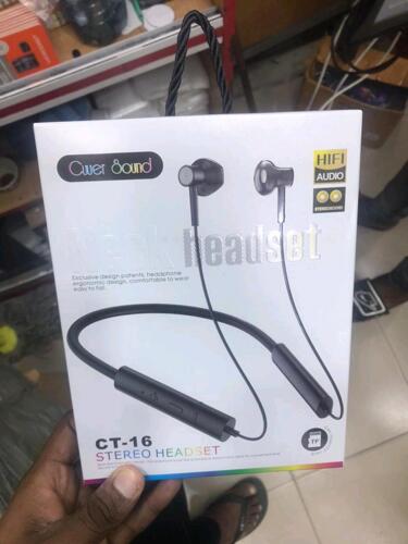 Neckband earphones