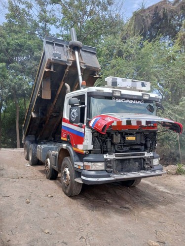 Scania tipper