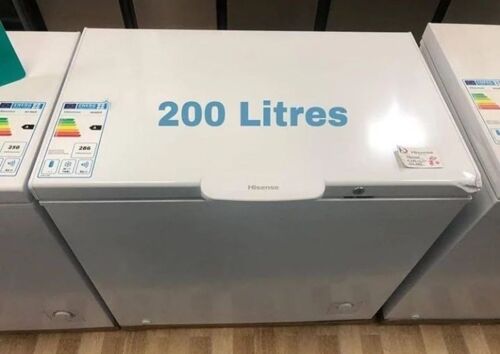 Hisense freezer 200 liters