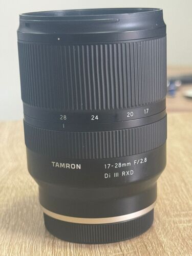 Sony lens model Tamron 17-28 f