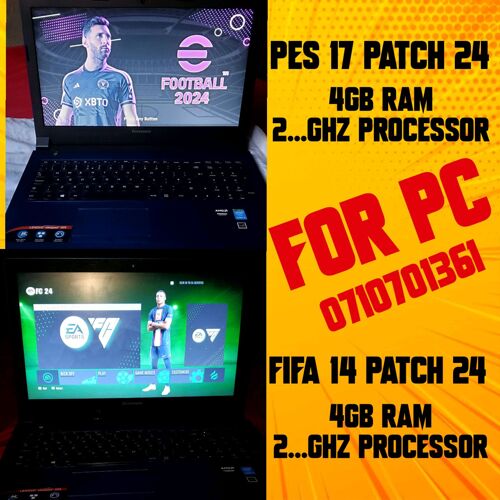 UPDATED PES 17/24 & FIFA 14/24