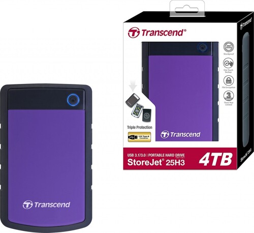 Transcend harddrive 4T