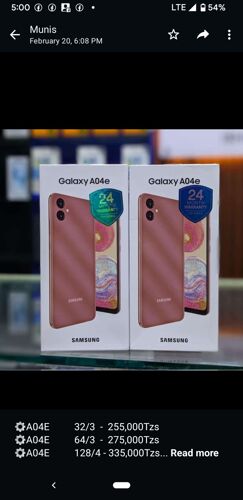 Samsung galaxy A04