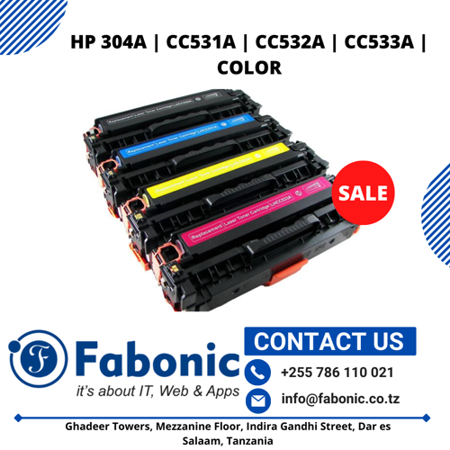 HP 304A TONER CARTRIDGE-COLOR