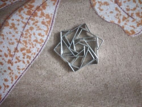 Stapler pin necklace