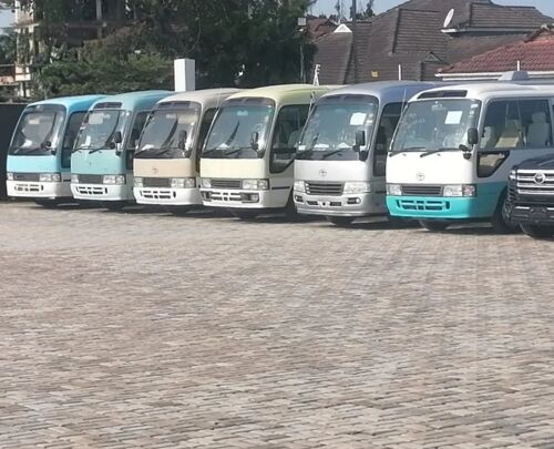 Toyota coaster usajili bure