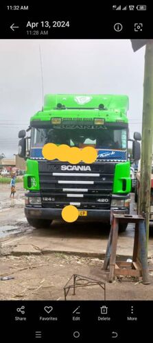 Scania 124 number E