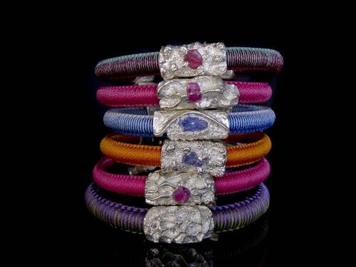 Uru Bracelet Tanzanite Silver