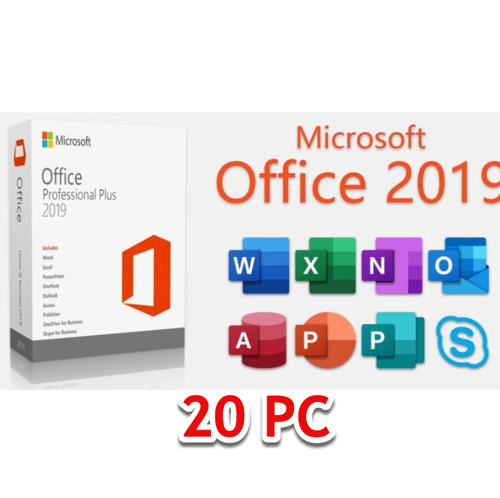 Microsoft Office 2019 for 20PC