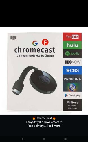 Chrome cast