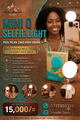 PORTABLE SELFIE LIGHTS 