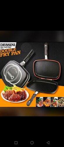 Double sided grill pan cm 40