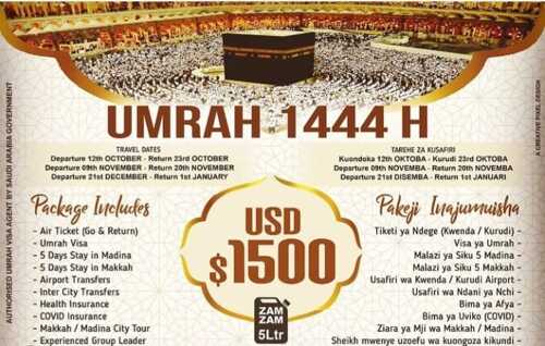 Umrah Package 1444H 