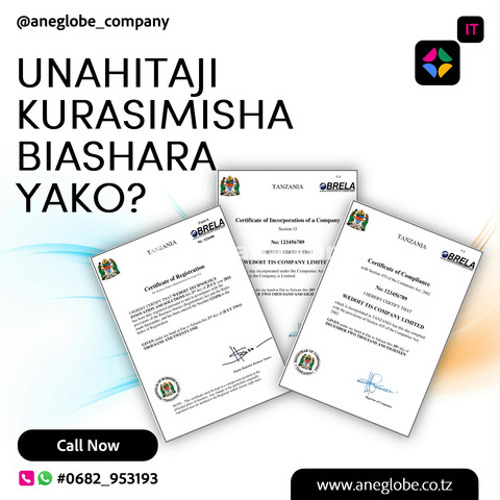 Company Registration BRELA Tanzania