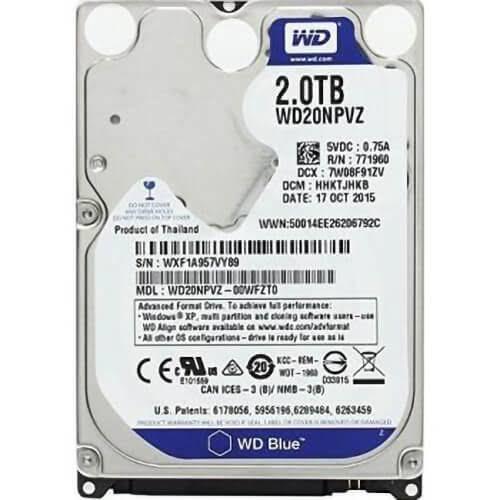 2 TB hdd laptop 
