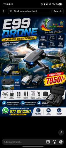 e99 drone