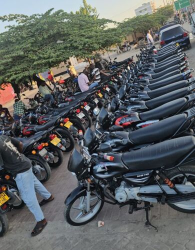 Pikipiki zipo za kutosha