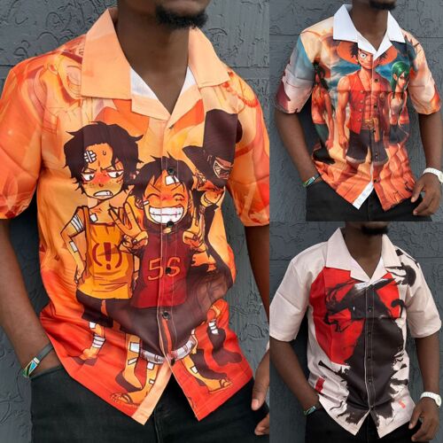 Anime Hawaiian shirt 