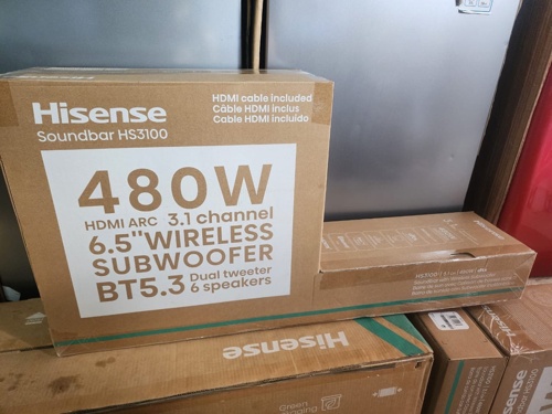 Hisense Soundbar Wireless 480w