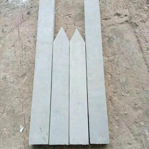 Rectangle plank white plastic timber