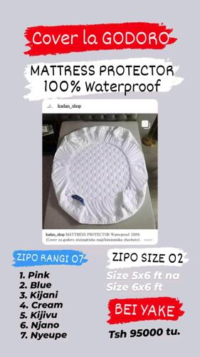 WATERPROOF MATTRESS PROTECTOR