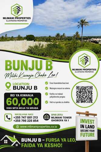 Land for Sale Bunju B