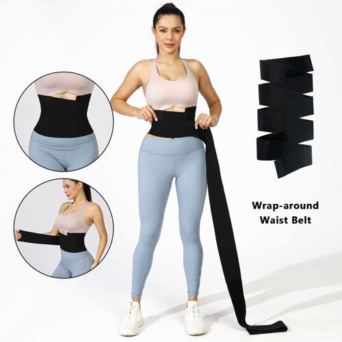 Wrap waist belt