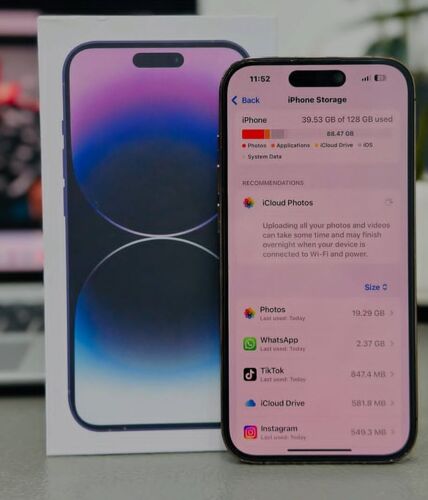 Iphone 14 pro used ,256gb 