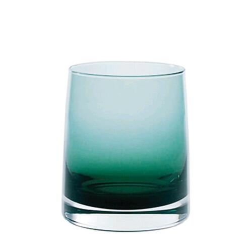 OCEAN GLASS 6PCS CONTEMPO DARK GREEN 430ML ROCK 41V0001 HNAD MADE GLASS