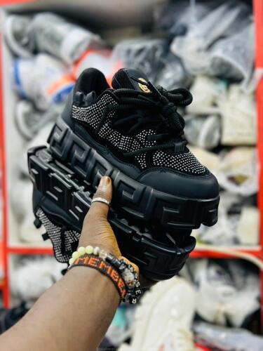 Versace Chainstones Sneakers 
