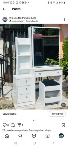 Dressing table nzuri ya kisasa