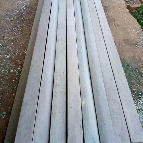 Rectangle plank white plastic timber