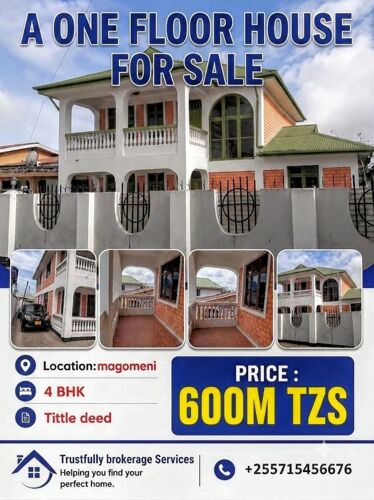 a one floor house for sale 