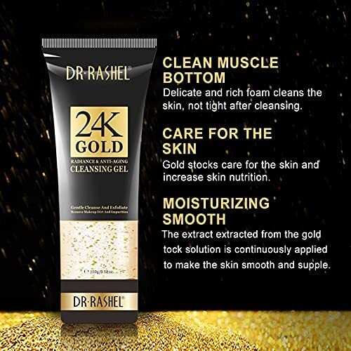 Dr. Rashel 24k Gold Radiance & Anti-aging Cleansing Gel 100g
