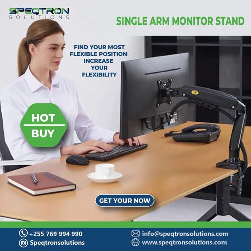 SINGLE ARM MONITOR STAND