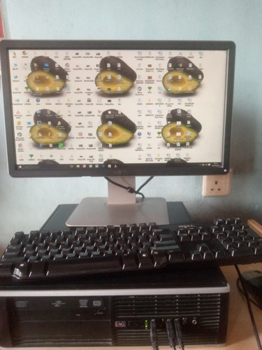 computer screen