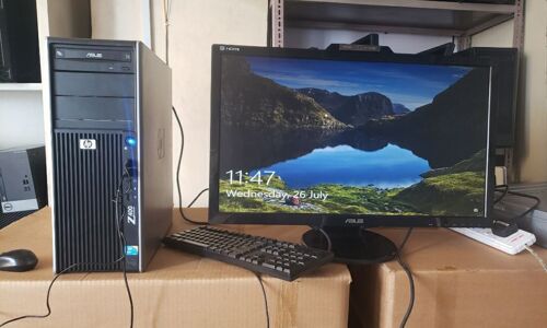 Hp desktop z400 xeon, ram 16gb