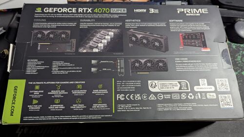 Asus Prime RTX 4070 Super GPU
