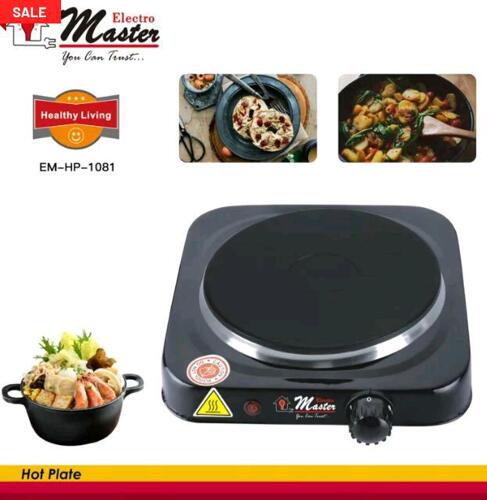 Electro Master Hot Plate Single Solid 1500 W – EM-HP-1081