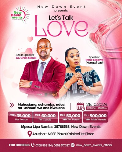 Let's talk love event 