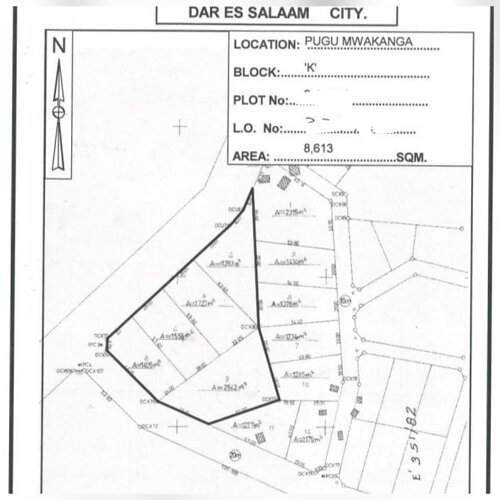 KIWANJA EKA 2,PUGU KINYAMWEZI