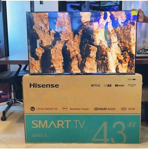 Hisence smart TV 43 full hd led