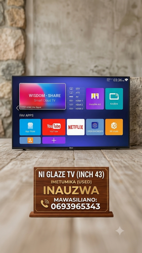 Tv used
